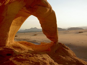 Sinai dune nel deserto