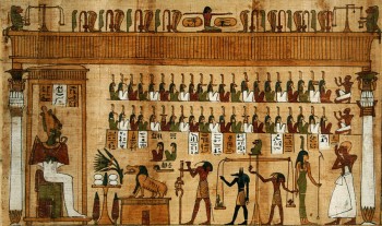 Luxor Egitto papiri