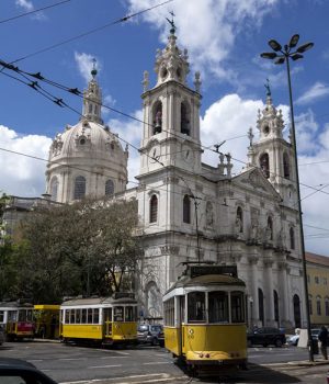 bianca Lisbona Il Tram elettrico