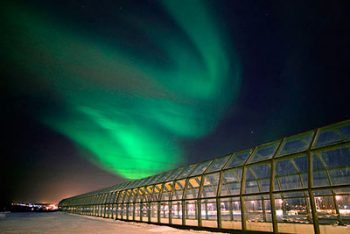 Il museo Arktikum e l'aurora boreale
