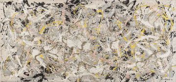 Jackson Pollock, Number 27, 1950. Whitney Museum of American Art, New York
© 2013 The Pollock-Krasner Foundation / Artists Rights Society (ARS), New York
Foto di Sheldan C. Collins
