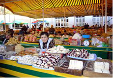 Samarcanda Il bazar cittadino