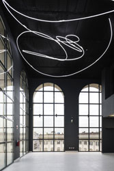 Interno del Museo del Novecento,Sala Fontana (foto Paolo Rosselli)