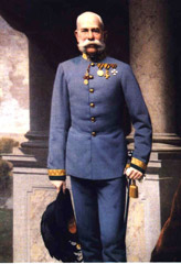 L'Imperatore d'Austria Francesco Giuseppe I