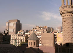 Veduta sulla città del Cairo