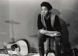 Jean Michel Basquiat, 1984 (Foto:Bobby Grossman)