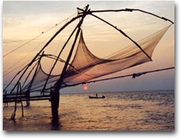 Reti da pesca, Fort Cochin, Kerala