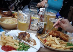 Londra Sapori in un pub inglese