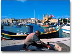 Il villaggio di pescatori Marsaxlokk