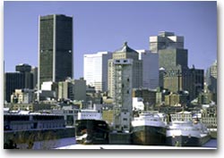 Montréal skyline e il fiume St. Lawrence (© Tourisme Montréal, Stéphan Poulin)