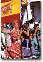 Rocío Cortei in strada