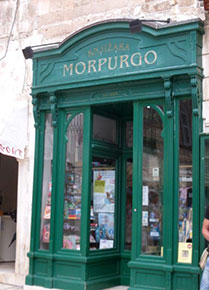 Spalato, la libreria Morpurgo