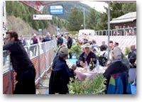 Il villaggio-partenza a Bormio