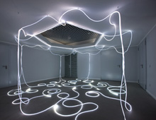 Dieci opere "Twister" per la Lombardia 1 Mario Airò, Loto, Fondazione Stelline, Milano, 2009 (Foto: © Roberto Marossi)
