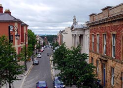 Bishop Street vista dalle antiche mura