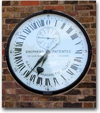 L'orologio al Royal Observatory di Greenwich