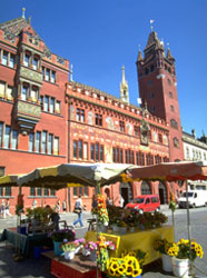 Il Municipio si affaccia sul Marktplatz, © Standort-Marketing, Basel
