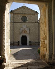 Scorcio sull abbazia di Farfa