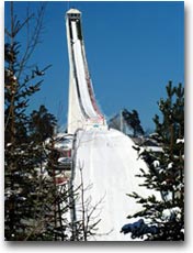 Oslo Il trampolino di sci Holmenkollen