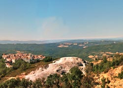 Monterotondo visto dalle Biancane