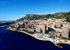 balletto Veduta aerea su Montecarlo