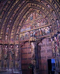 Porta gotica, Chiesa di Santa Maria de los Reyes