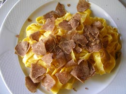 Tagliatelle con trifola