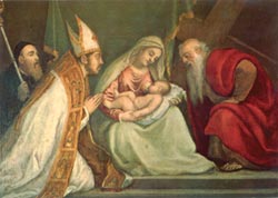 Tiziano, Madonna con bambino e Santi (Foto:Dolomiti Turismo)