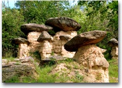 I funghi di pietra di Villar