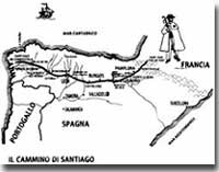 Cartina del camino