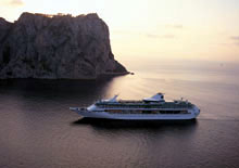 La Splendour of the Seas a Capri