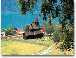 Oslo Luster, la chiesa in legno più antica in Norvegia (Foto:Per Eide/Innovation Norway)
