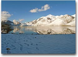 Il lago del Matese in inverno (Foto:campaniatour)