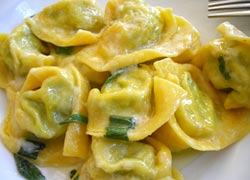 Tortelloni di ricotta ed erbette