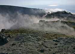 La suggestione delle fumarole (Foto: EseMar)