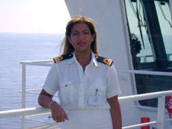 Anna Cecco, commissario di bordo
