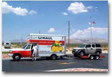 Camioncino U-Haul per il trasloco fai-da-te