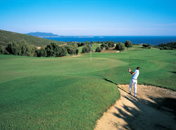 Golf vista mare