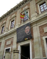 Il palazzo sede dell'esposizione