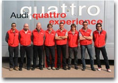 Il team degli istruttori