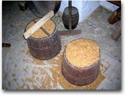 Misurazioni per il prestito e la restituzione del grano