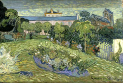 Van Gogh, Le jardin de Daubigny, 1890, collezione Rudolf Staechelin presso il Kunstmuseum Basel