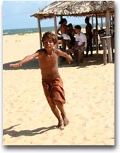 Brasile, sulla spiaggia di Caraiva