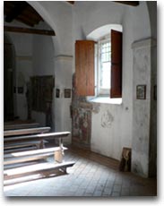 Interno della chiesa San Vigilio