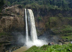 Camerun Una cascata in mezzo alla foresta