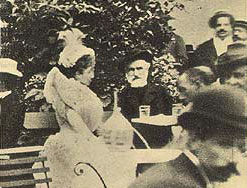 Il compositora a Montecatini nel 1898