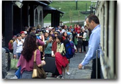 Passeggeri alla stazione di Ribes Vila