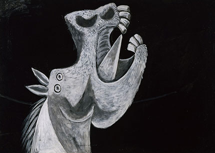Pablo Picasso, Testa di cavallo. Schizzo per 