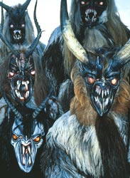 Innsbruck Krampus, gli inquietanti uomini-caproni (Foto:Austria Turismo Weinhaeupl W.)