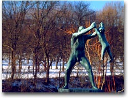 Oslo Le sculture di Vigeland nell'omonimo parco (Foto:Nancy Bundt/Innovation Norway)